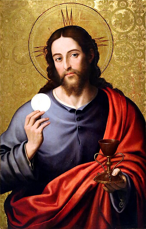 Christ the Saviour, 1550, Juan de Juanes