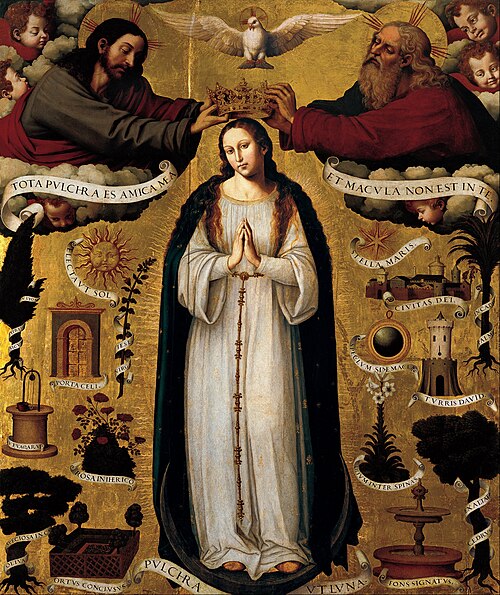 The Immaculate Conception, 1537, Juan de Juanes