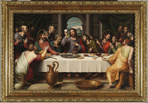 La Cène, 1555, Juan de Juanes