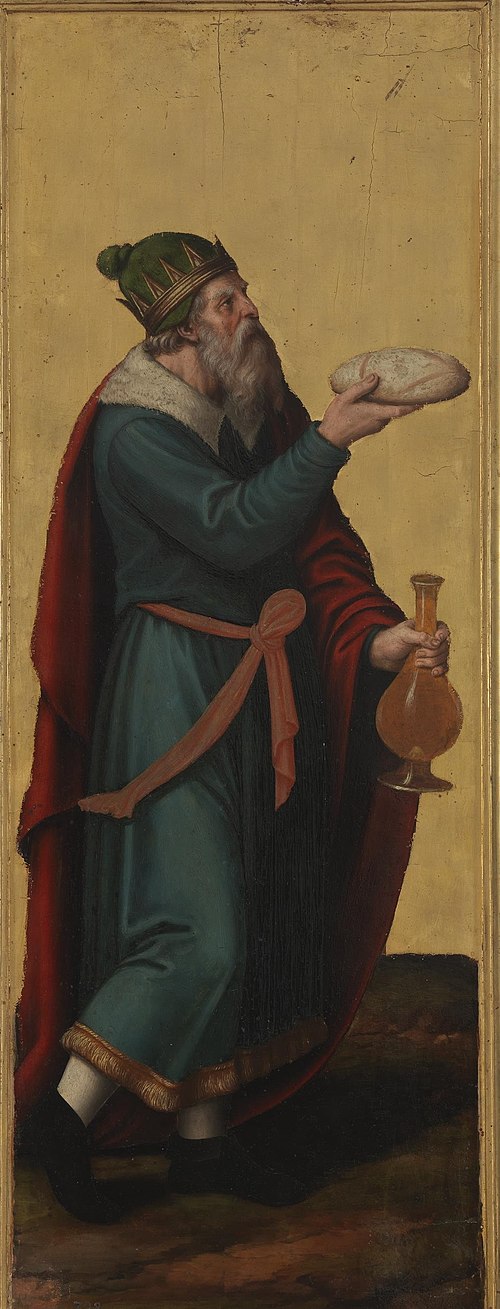Melchizedek King of Salem, 1545, Juan de Juanes