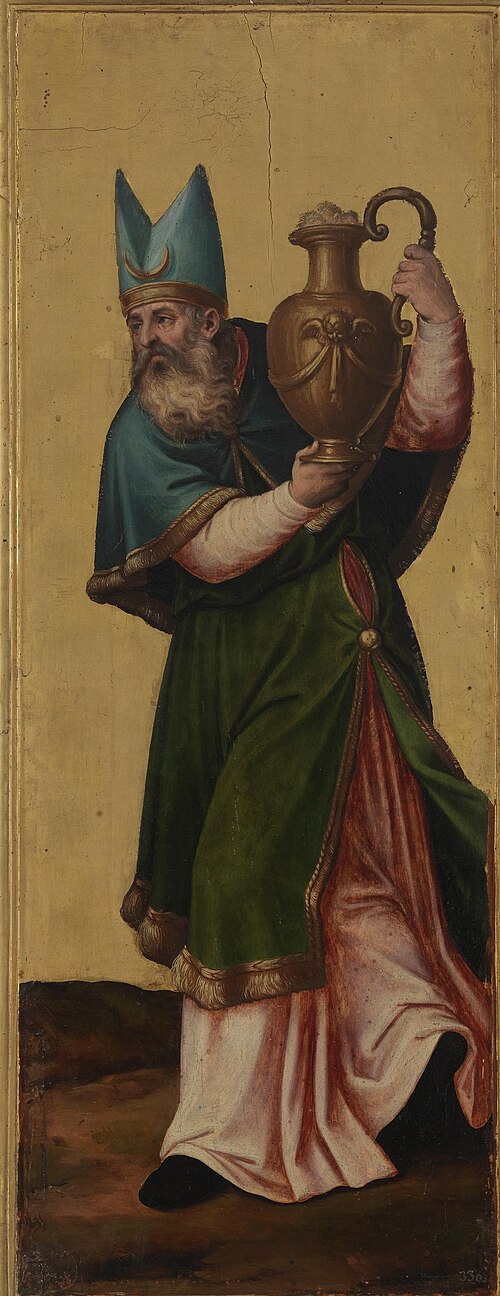 The High Priest Aaron, 1545, Juan de Juanes