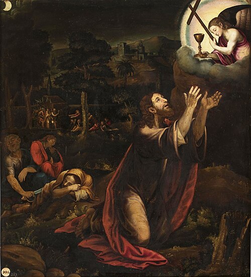 Agony in the Garden, 1551, Juan de Juanes