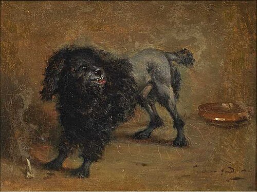 Poodle, 1819, Jean-Baptiste Berré