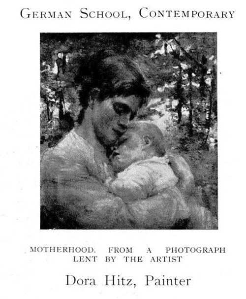 Motherhood, 1870, Dora Hitz