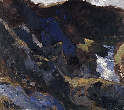 View of the Rocks of Sy, 1929, Richard Heintz