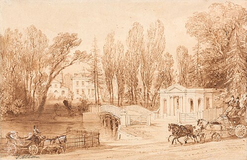 Thorncroft, near Leatherhead, , Thomas Allom