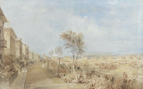 Queen's Park, Brighton, , Thomas Allom