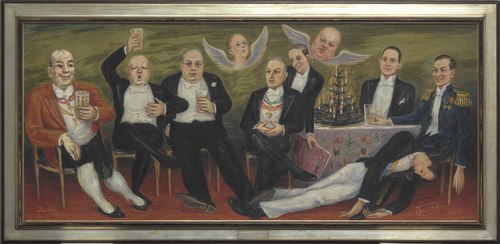 Lilla Julaftonsklubben, 1933, Nils von Dardel