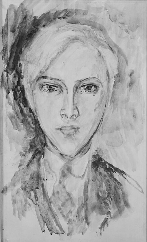 Gösta Ekman (1890-1938), Actor, Director, 1915, Nils von Dardel