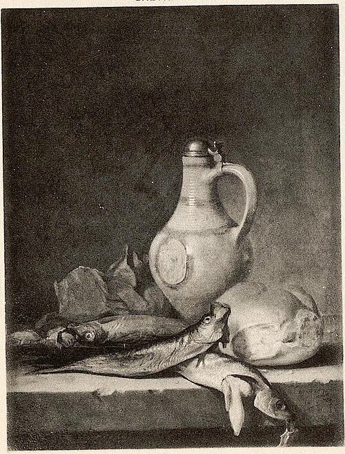 Fish still life, 1666, Balthasar Prins