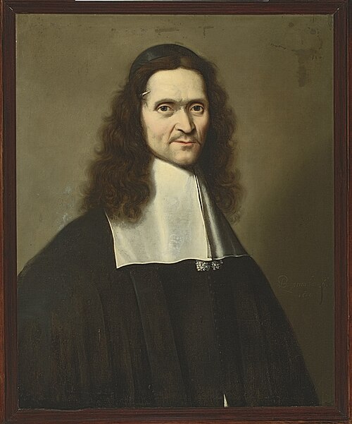 Portret van een Heer., 1666, Balthasar Prins