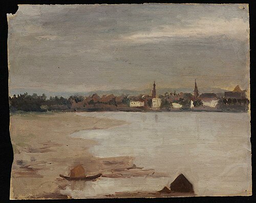 Stad aan de rivier, 1873, Rosa Louise Henriette Asser
