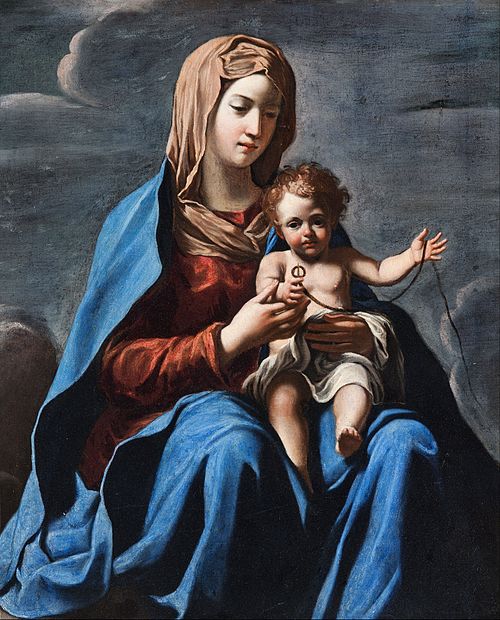 Vierge à l'Enfant, 1630, Francesco Cozza