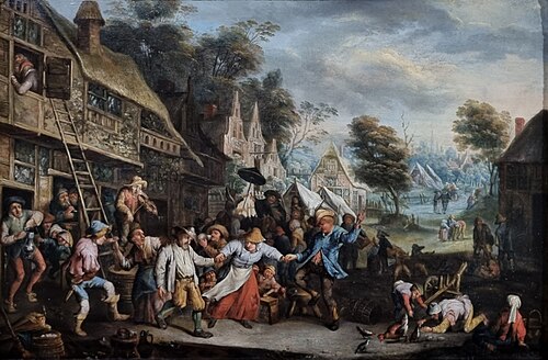 Kermesse, , Cornelis Dusart