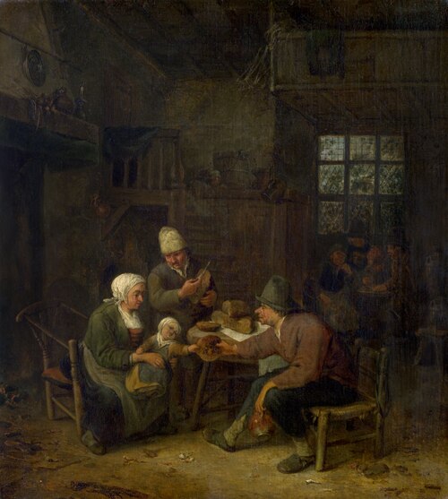 Interior, , Cornelis Dusart