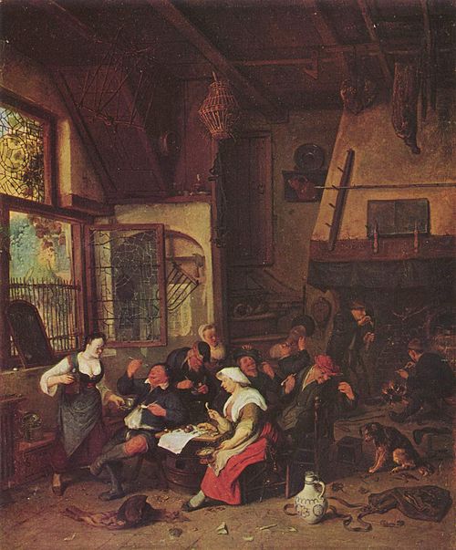 Country Inn, 1690, Cornelis Dusart