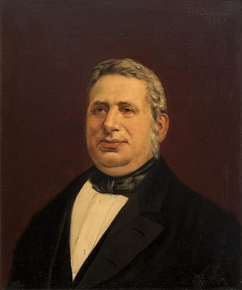 portret Levi Abraham Kattenburg, 1895, Emil Jan van Cauwelaert