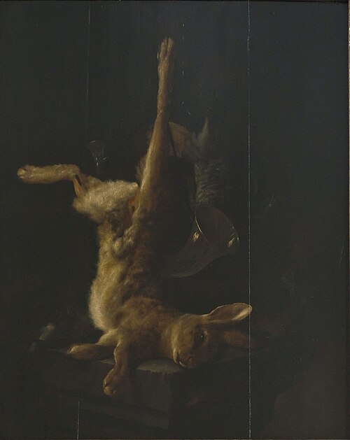 Dead Hare, 1651, Cornelis Lelienbergh