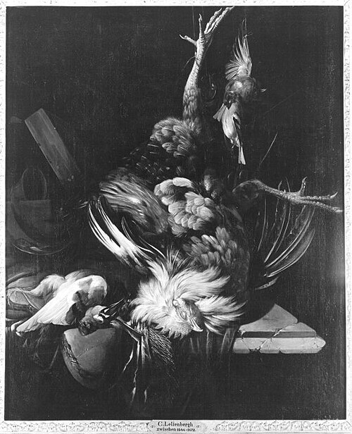 Toter Hahn, 1653, Cornelis Lelienbergh