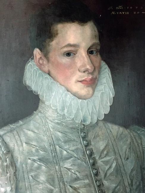 Portrait of Thomas Smythe jr. (c. 1558-1625), 1579, Cornelis Ketel