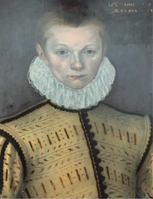 Portrait of Richard Smythe (c. 1565-1628), 1579, Cornelis Ketel