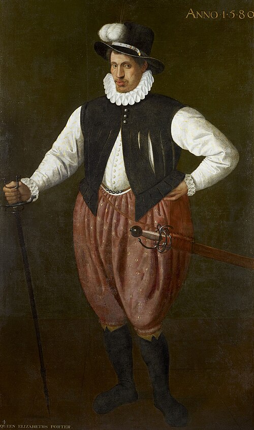 A Giant Porter, 1580, Cornelis Ketel