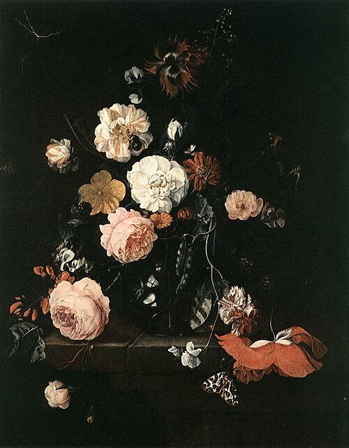 Flower Still-Life, 1650, Cornelis de Heem