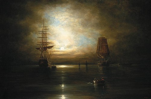 Marine, 1845, Cornelius Krieghoff