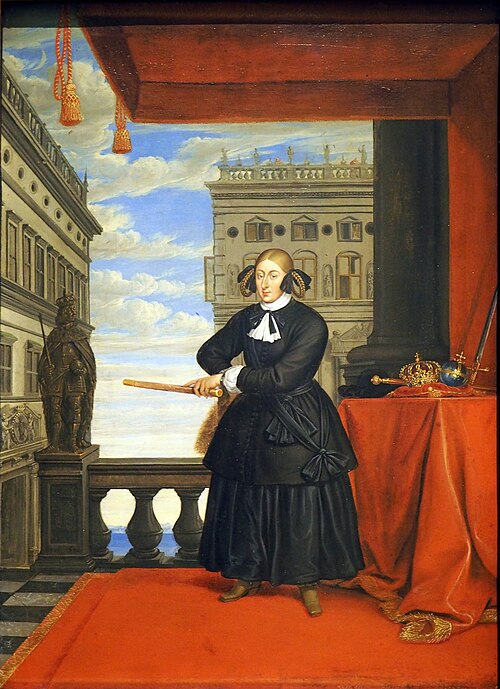 Queen Christina of Sweden, 1660, Wolfgang Heimbach