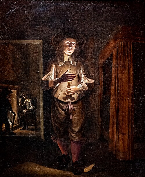 Young Man with a Candle, 1645, Wolfgang Heimbach