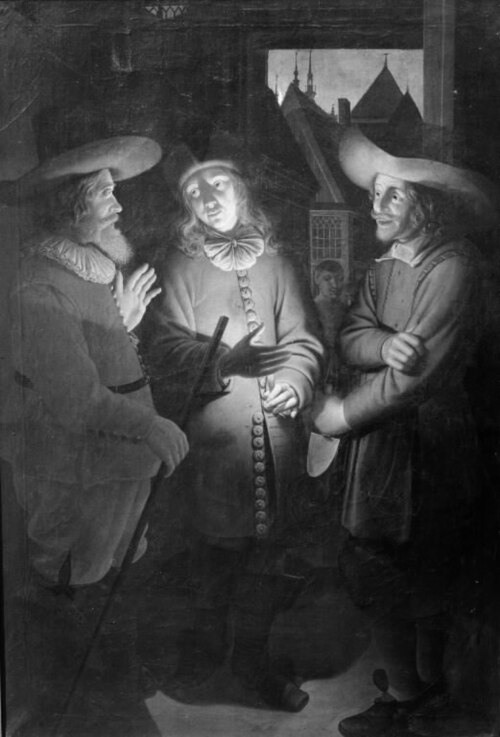 Evening Conversation, 1655, Wolfgang Heimbach