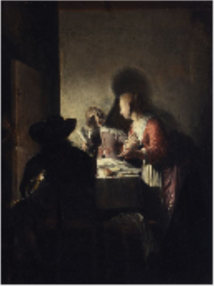 An Evening Meal, 1637, Wolfgang Heimbach