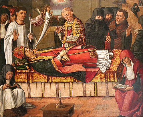 The Death of St Martin, , Nicolás Falcó