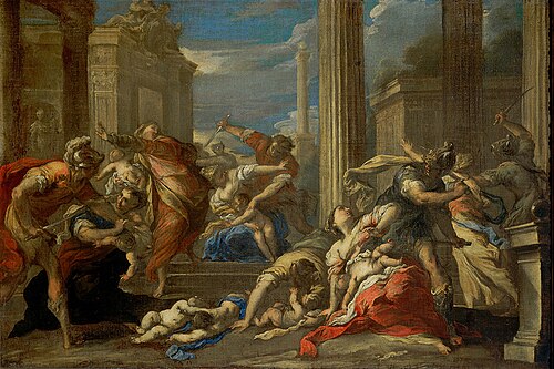 Massacre of the Innocents, 1652, Valerio Castello
