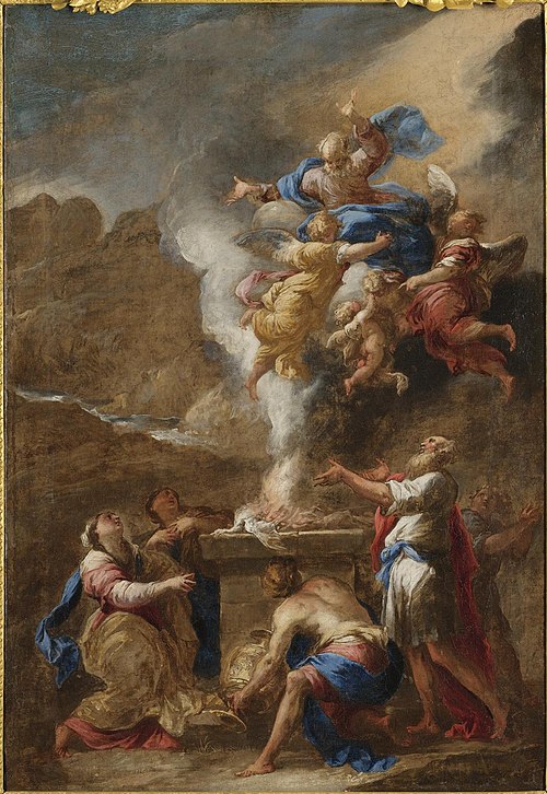 The Sacrifice of Noah, 1650, Valerio Castello