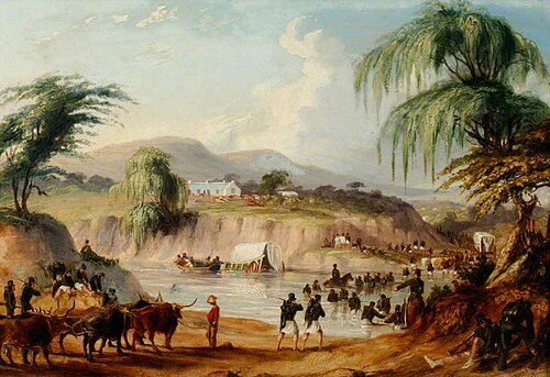 River Crossing, , Thomas Baines