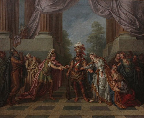 Hercule ramène Alceste des enfers à son époux Admète, 1750, Charles Antoine Coypel