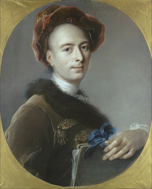 Selbstporträt, 1739, Charles Antoine Coypel