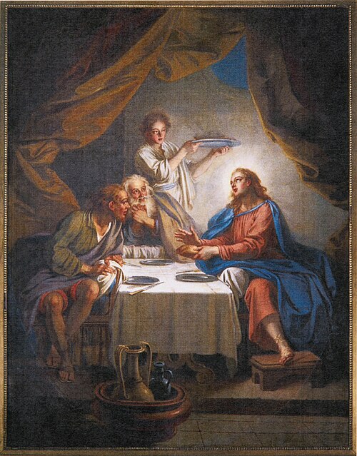 The supper at Emmaus, 1746, Charles Antoine Coypel
