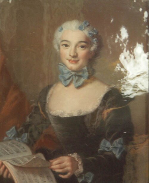 Portrait of Marie-Angélique Catherine Darlus, 1735, Charles Antoine Coypel