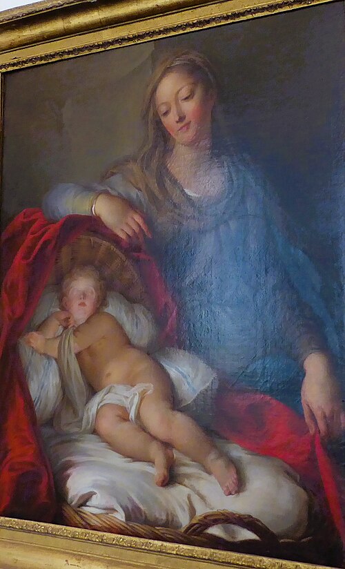 Le Sommeil de l'Enfant Jésus, 1732, Charles Antoine Coypel
