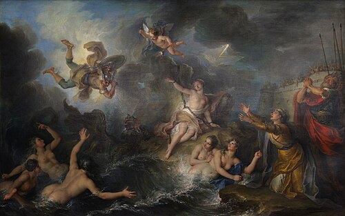Persée délivrant Andromède, 1727, Charles Antoine Coypel