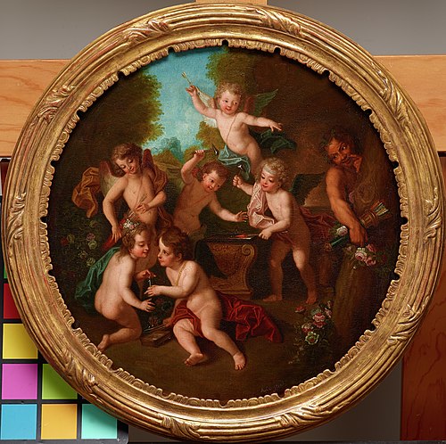 The Blacksmith Cupids, , Charles Antoine Coypel
