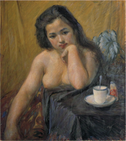 A Woman, 1911, Tsune Nakamura