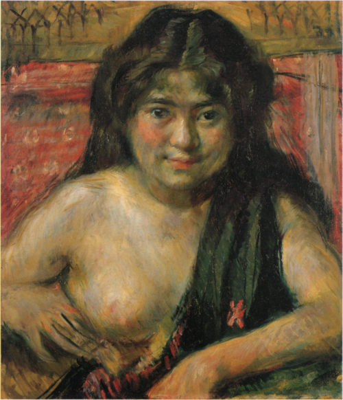 A Girl, 1913, Tsune Nakamura