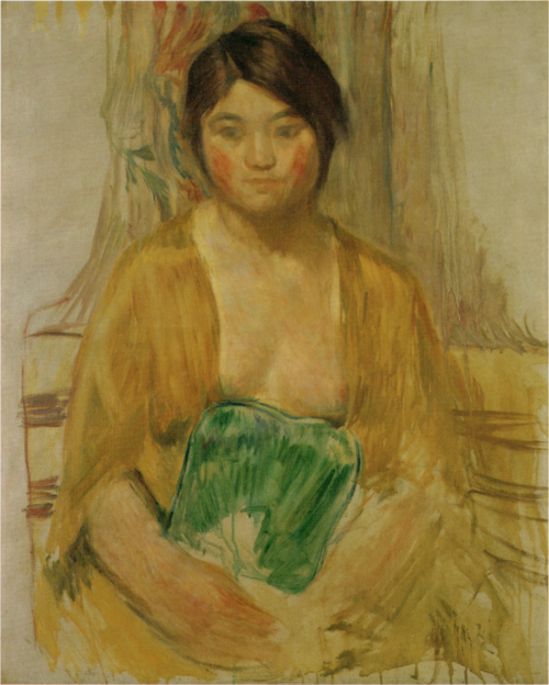 A Girl, 1914, Tsune Nakamura