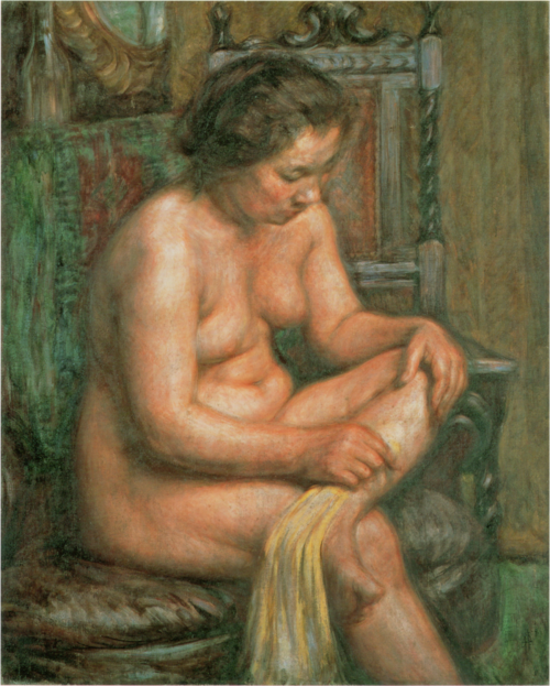 Nude, 1916, Tsune Nakamura