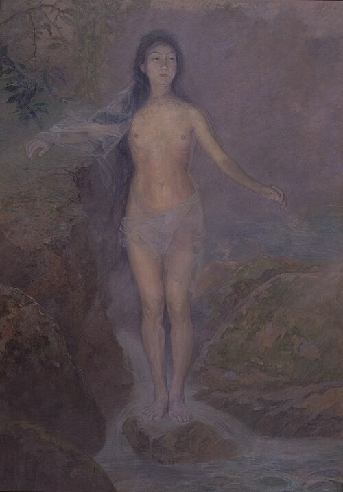 Mist (Nude), 1907, Hiromitsu Nakazawa