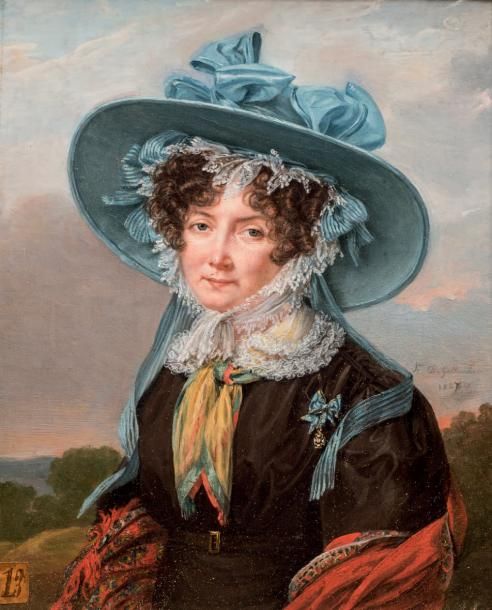 Portrait de Marie Jeanne de Beylie, 1827, Joséphine de Gallemant