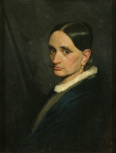 Portrait of Giacinta Galimberti, 1861, Mosè Bianchi